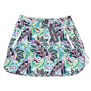 NWT JACK SMITH Skorts Lightweight Active Skirts with Zip Pockets - Large